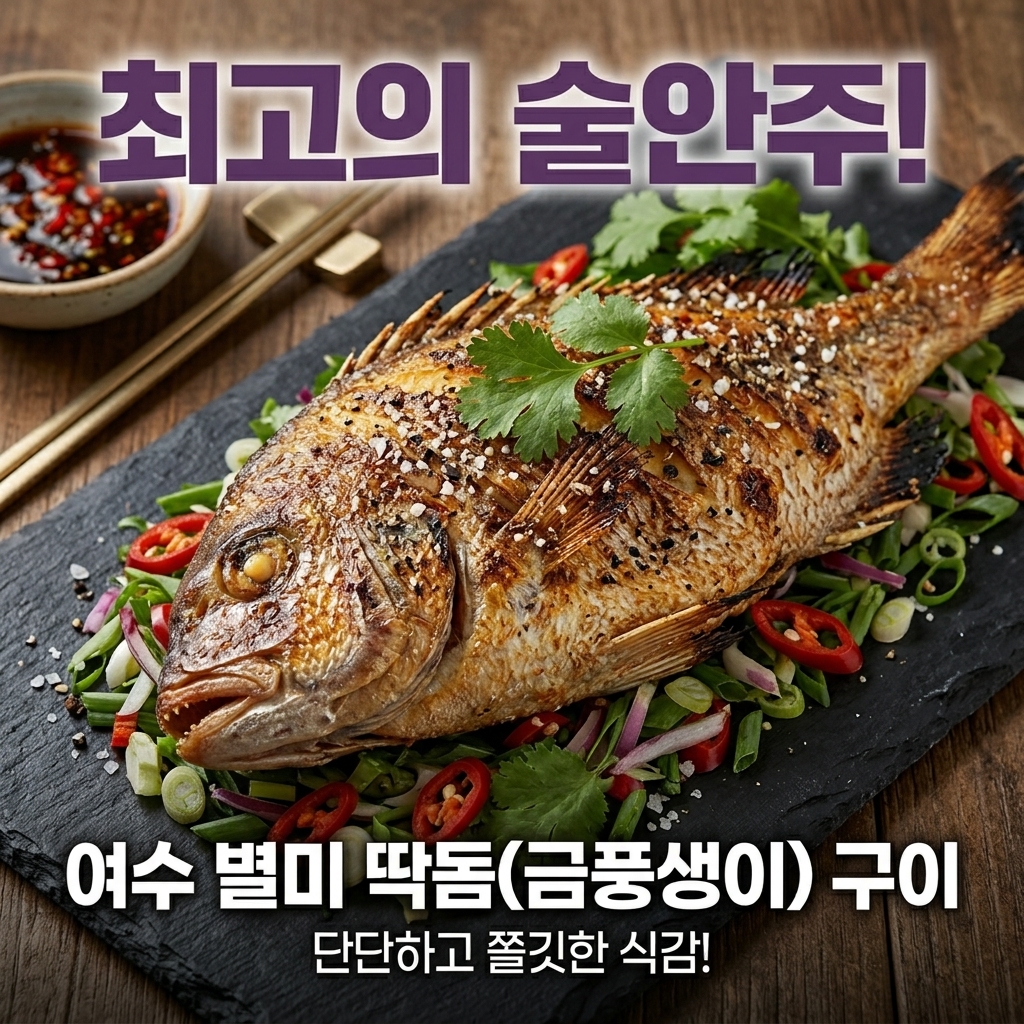 딱돔(금풍생이 250g이상 , 한마리씩 진공포장,  3~4 마리 합 : 1kg) 